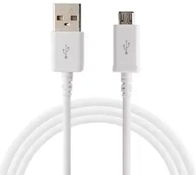 Samsung andme- ja laadimiskaabel | USB-A kuni Micro USB | 1m | valge (OEM)
