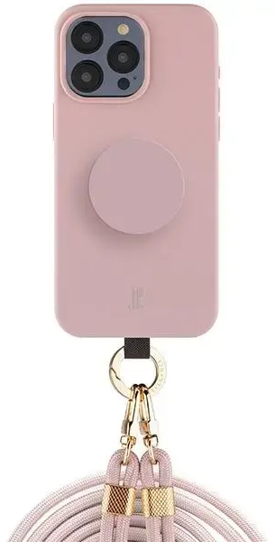 Etui JE 3in1 PopGrip iPhone 15 Pro 6.1" różowy|rose 30495 (Just Elegance)