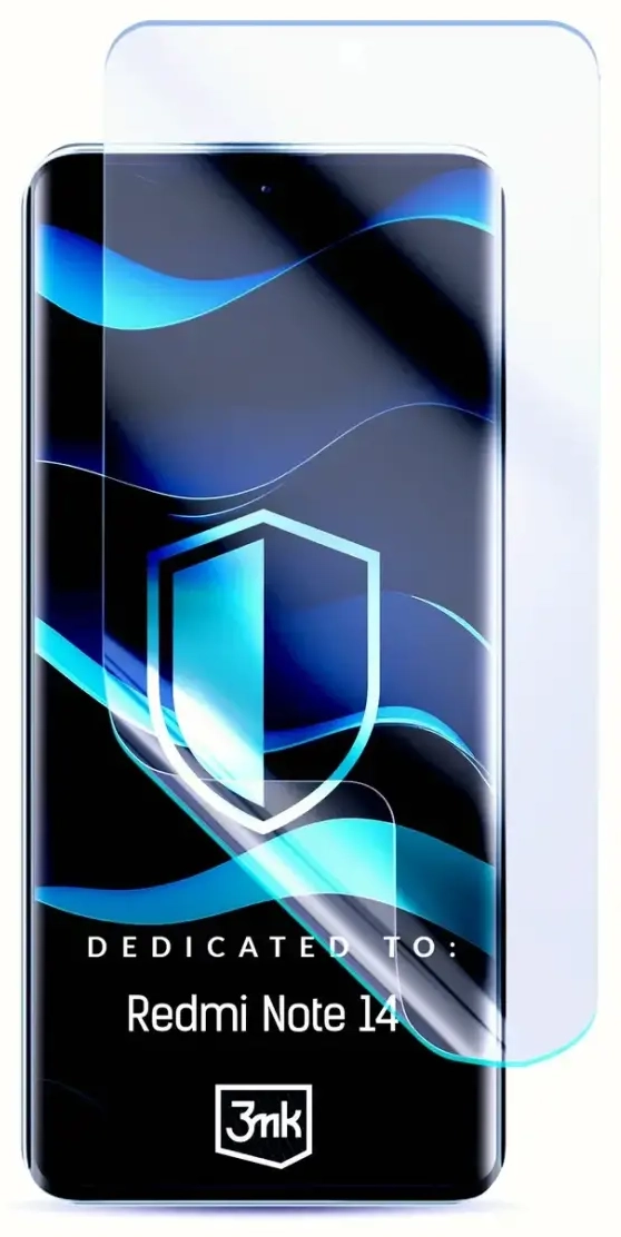 3MK FlexibleGlass™ tempered glass for phone Xiaomi Redmi Note 14 4G