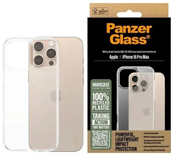 PanzerGlass HardCase iPhone 16 Pro Max 6.9" przezroczysty|transparent 1290