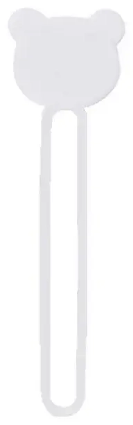 Silicone cable reel - white