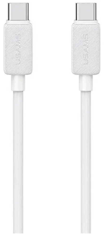 USAMS KY Series US-SJ691 провод для передачи данных и зарядки | USB-C на USB-C | 60W | 1м | белый
