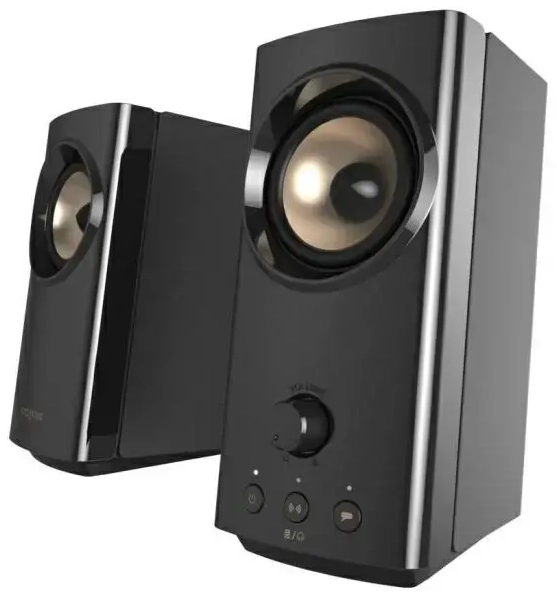 Creative 2.0 belaidžiai garsiakalbiai T60, juodi, Bluetooth 5.0