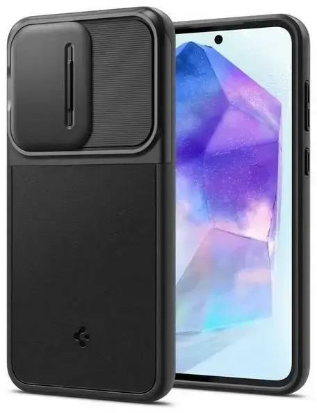 Spigen Optik Armor Sam A55 czarny|black ACS07535