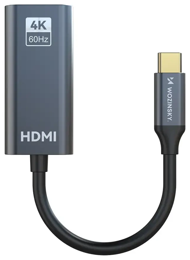 Wozinsky WACH-01 USB-C - HDMI 4K 60Hz Adapter - Black