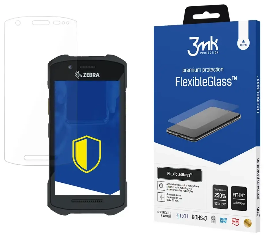 Zebra TC21|TC26 - 3mk FlexibleGlass™ screen protector