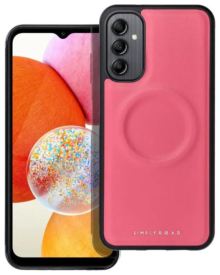 Roar Mag Morning silikona aizsargapvalks Samsung A145 | A146 Galaxy A14 4G | 5G rozā