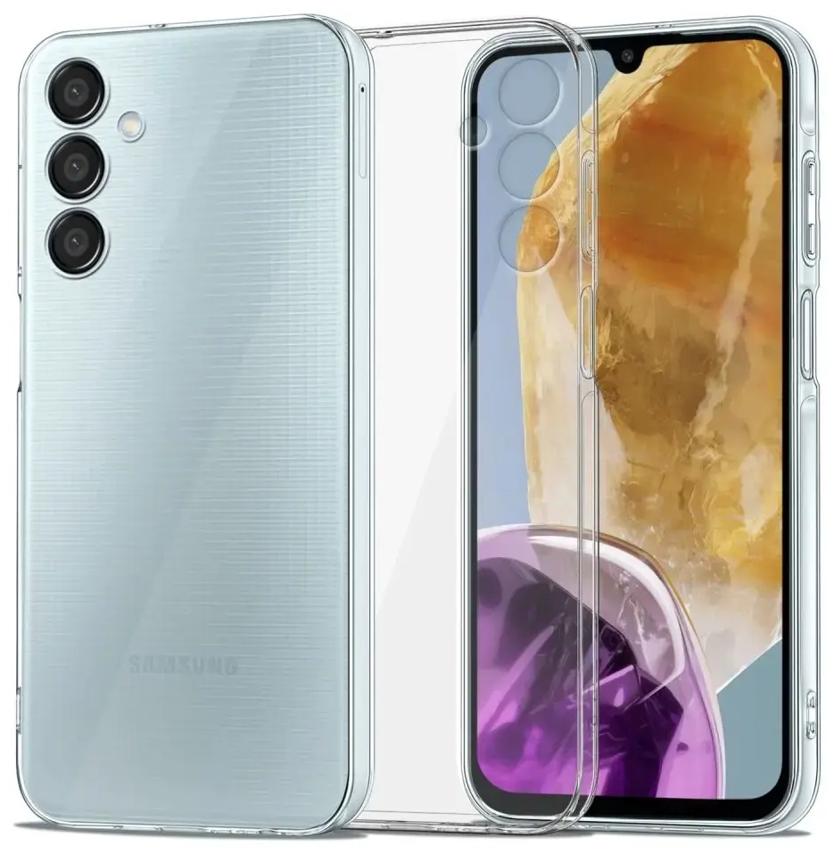 Tech-Protect FlexAir case for Samsung Galaxy M15 5G - transparent