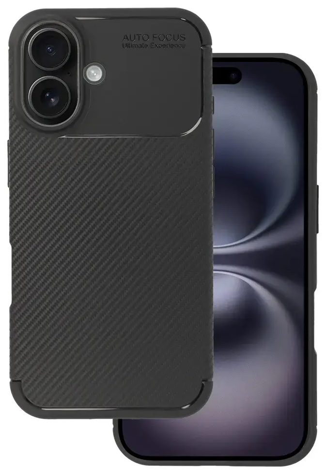 Tel Protect Carbon Elite telefoni ümbris iPhone 16 must