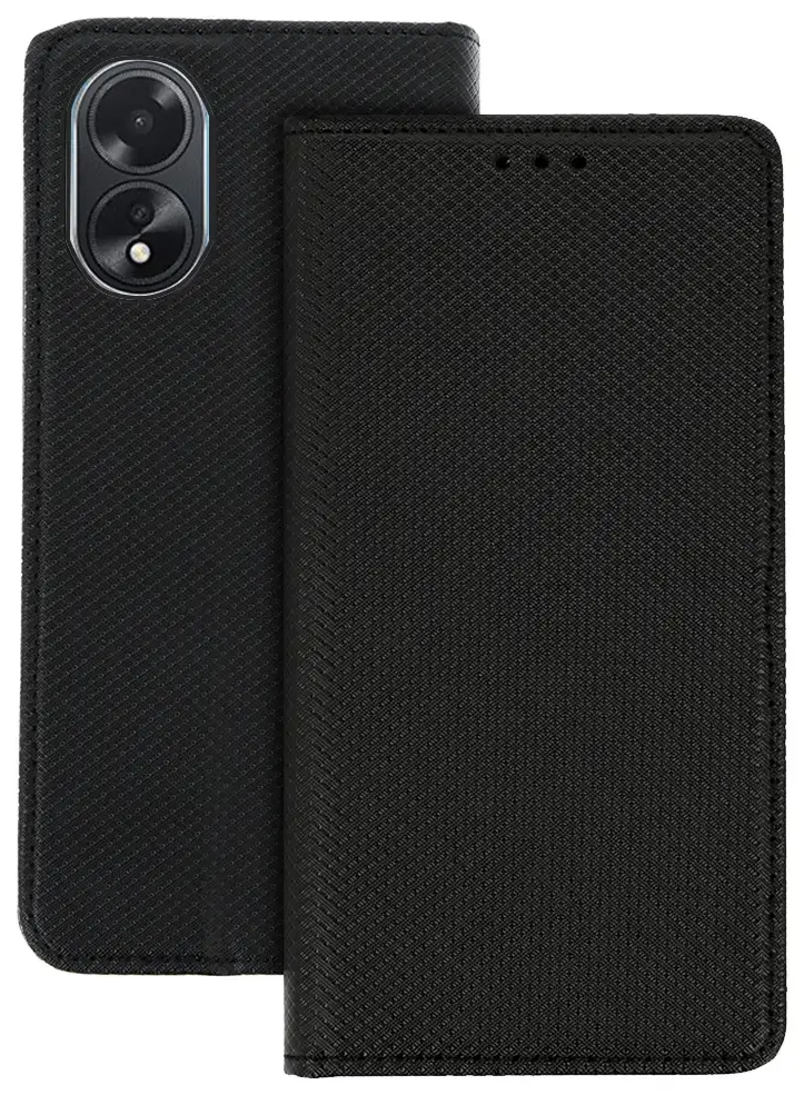 Smart Book MAGNET Case for OPPO A18 BLACK