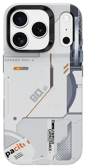 Benks Dynamic Magnetic Mecha maciņš telefonam iPhone 17 Pro Max balts