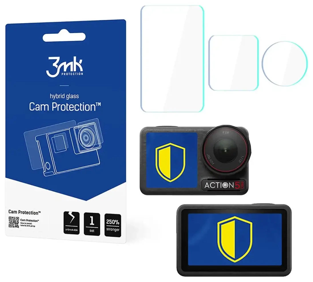3mk Cam Protection Glass for DJI Osmo Action 5 Pro