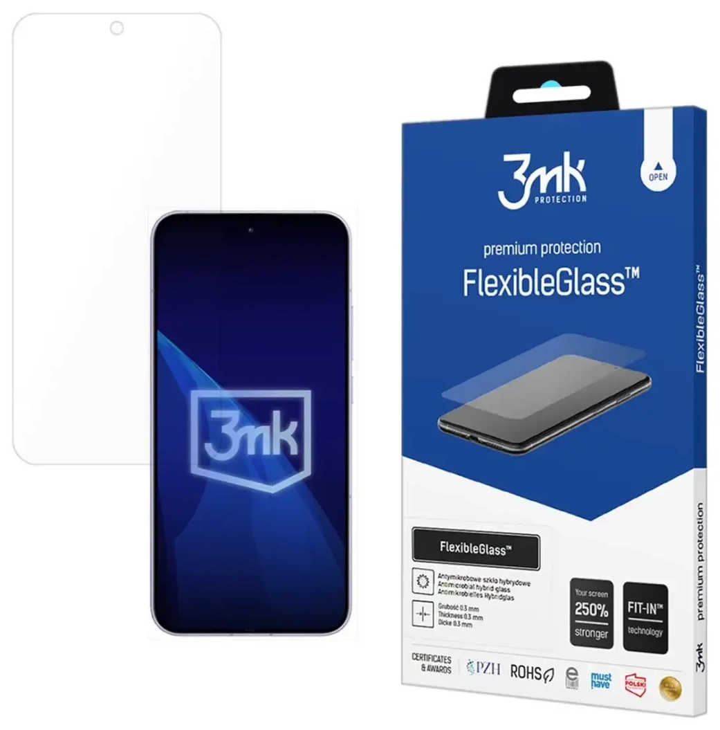 Hybrid glass 3mk FlexibleGlassâ¢ on Oppo Reno 13