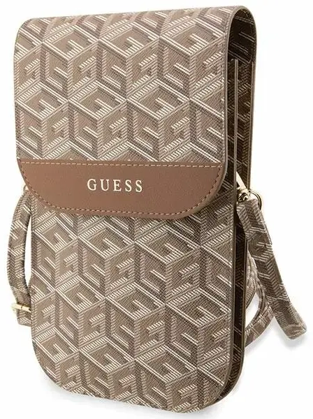 Guess Torebka GUWBHGCFSEW brązowy|brown GCube Stripe