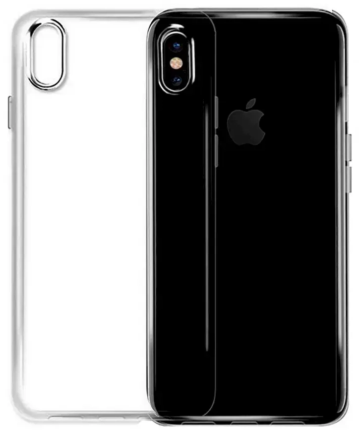 Защитный силиконовый чехол Fusion Ultra 2 мм для Apple iPhone X | XS, прозрачный
