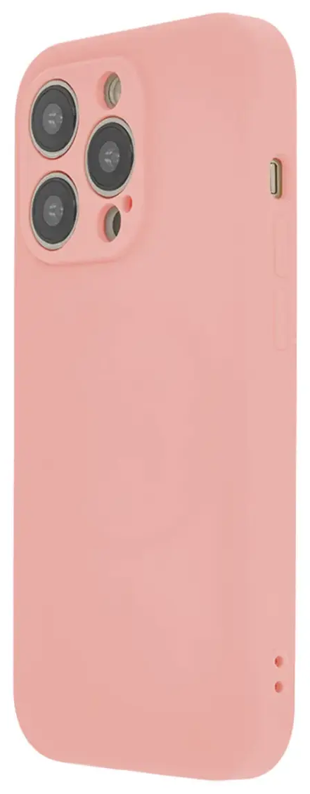 Soft Touch Mag phone case with MagSafe support for iPhone 14 Pro pink
