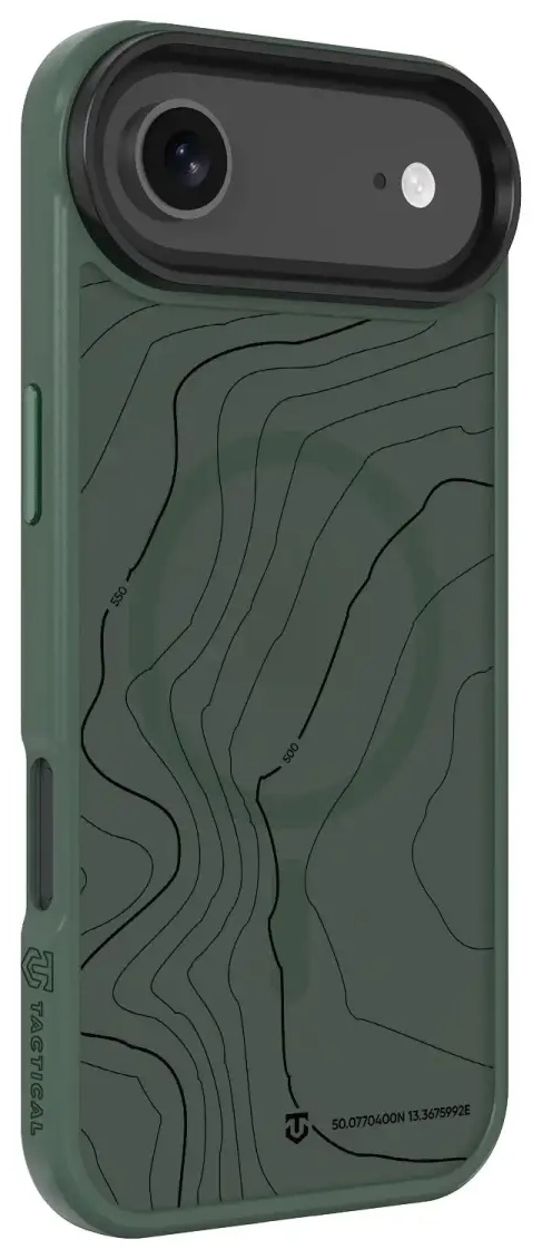 Tactical MagForce Hyperstealth Sika maciņš ar MagSafe atbalstu telefonam iPhone 17 Air zaļš