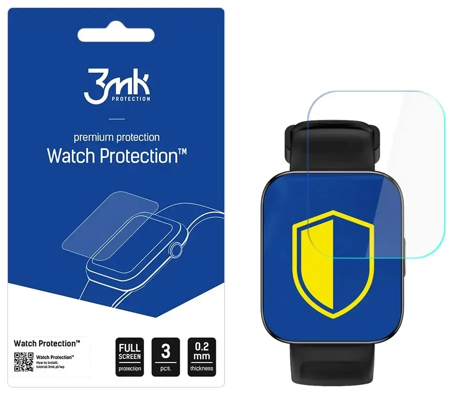 Realme Watch 3 - 3mk Watch Protection™ v. ARC+ screen protector