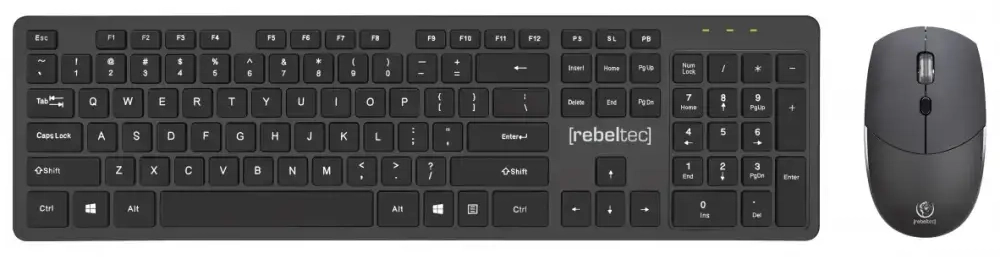 Rebeltec wireless set keyboard + mouse Combo Maxim