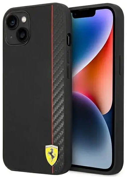 Ferrari FEHCP14MAXBK iPhone 14 Plus 6,7" juodas|black hardcase Carbon