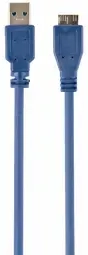 Cable Gembird USB Male - Micro USB Male 3.0 0.5m blue