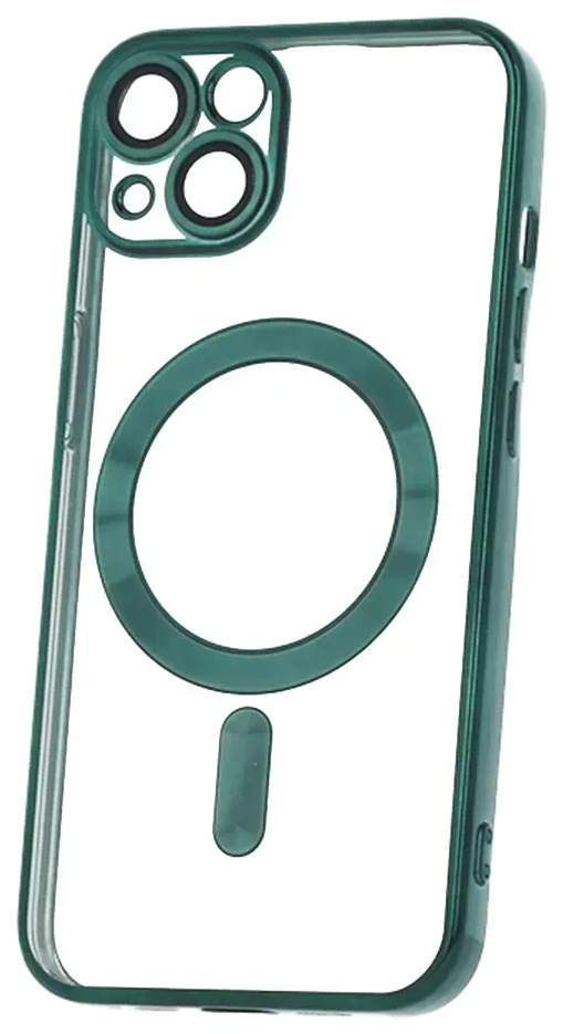 Color Chrome Mag case for Xiaomi Redmi 15C 4G EU / 15C 5G EU (173.16 x 81.06 x 8.2 mm) green