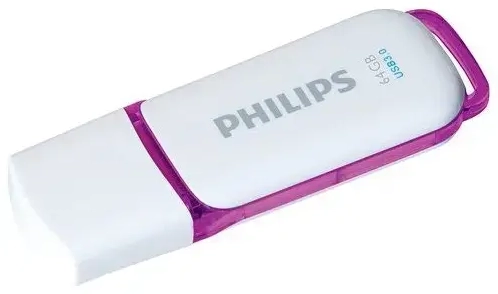 Philips USB 3.0 mälupulk Snow Edition (lilla) 64GB