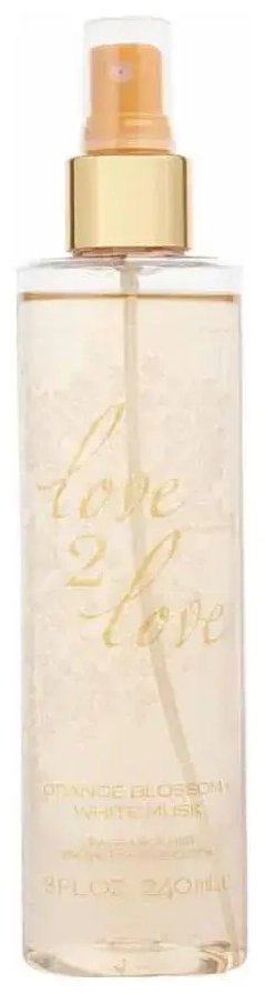 Love 2 Love, Orange Blossom + White Musk, Body Spray, Body, 240 ml