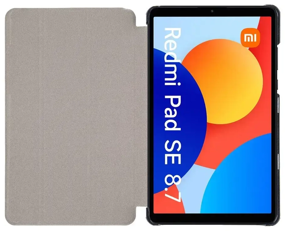 „Tactical Book Tri Fold“ ümbris tahvelarvutile „Xiaomi Redmi Pad SE 8,7"“, must