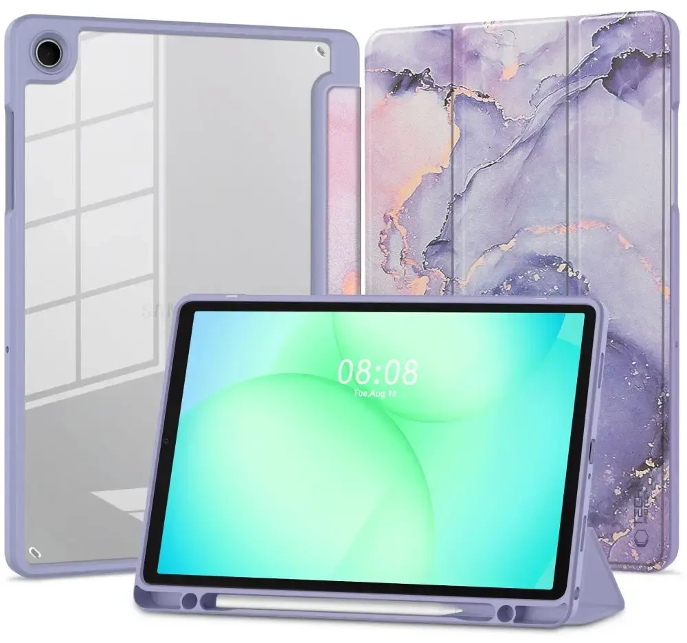 TECH-PROTECT SC PEN HYBRID GALAXY TAB A9 | A11 8.7 X110 | X115 | X133 | X135 VIOLET MARBLE