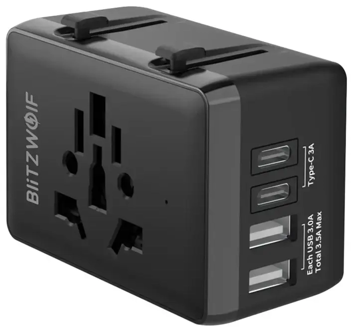 BlitzWolf BW-TA1 tīkla lādētājs | 20W | PD | USB-A, USB-C