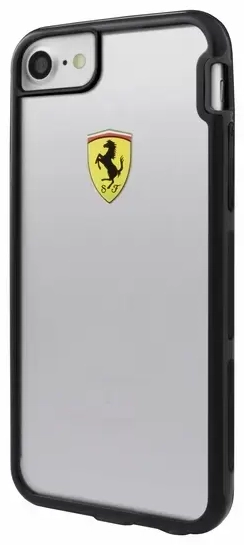 Ferrari Hardcase FEHCP7TR3 iPhone 7|8 |SE 2020 | SE 2022 transparent Racing Shockproof