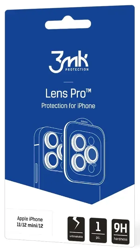 Apple iPhone 14 - 3mk Lens Protection Pro Sierra Blue screen protector