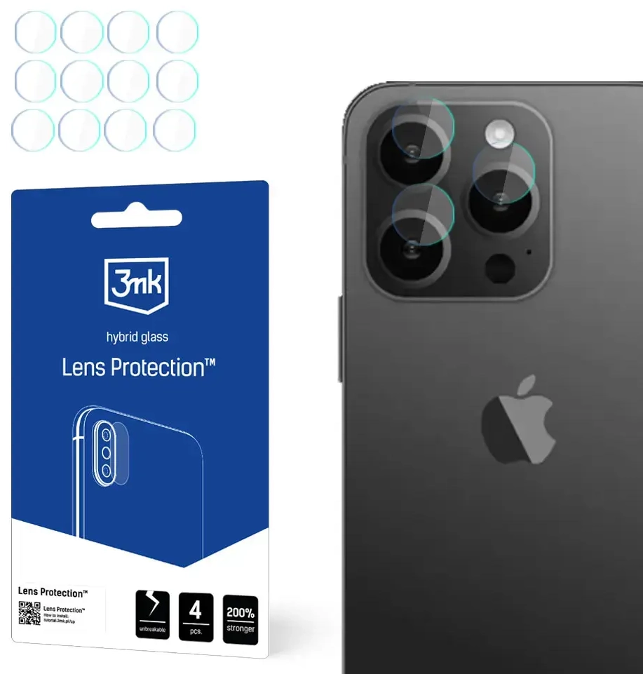 Apple iPhone 15 Pro - 3mk Lens Protection™ screen protector