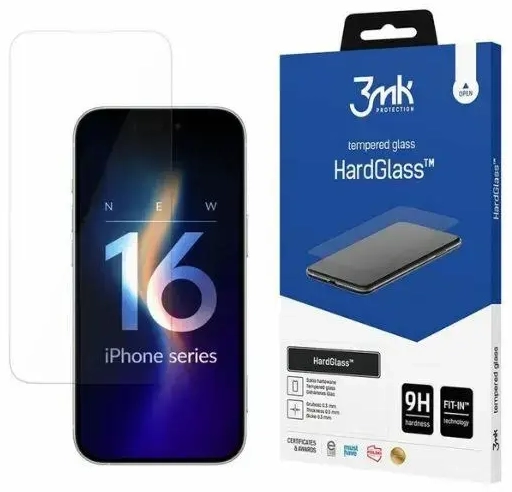 3MK HardGlass iPhone 16 Plus 6.7"