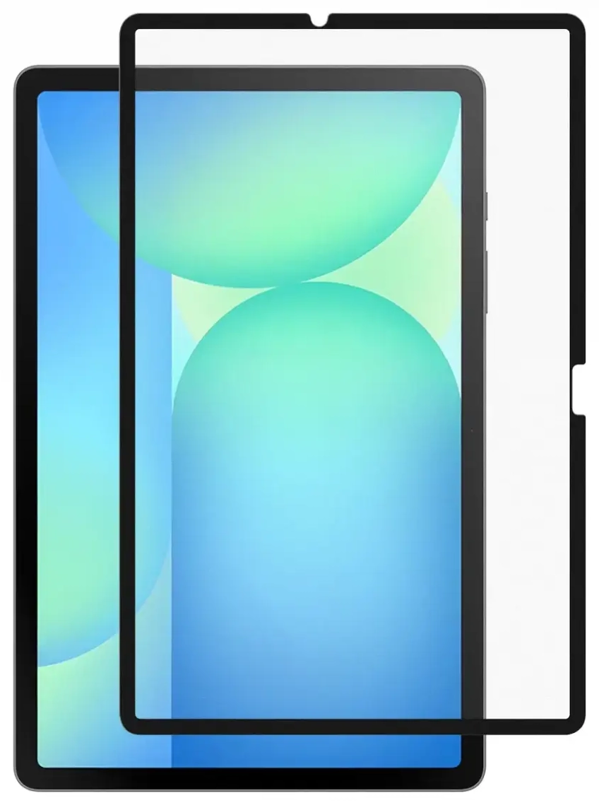 Dux Ducis Naad Paperlike matus ekrano apsaugas „Samsung Galaxy Tab S10 FE Plus“ – su juodu rėmeliu