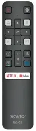 Pults Savio TCL universal RC-23