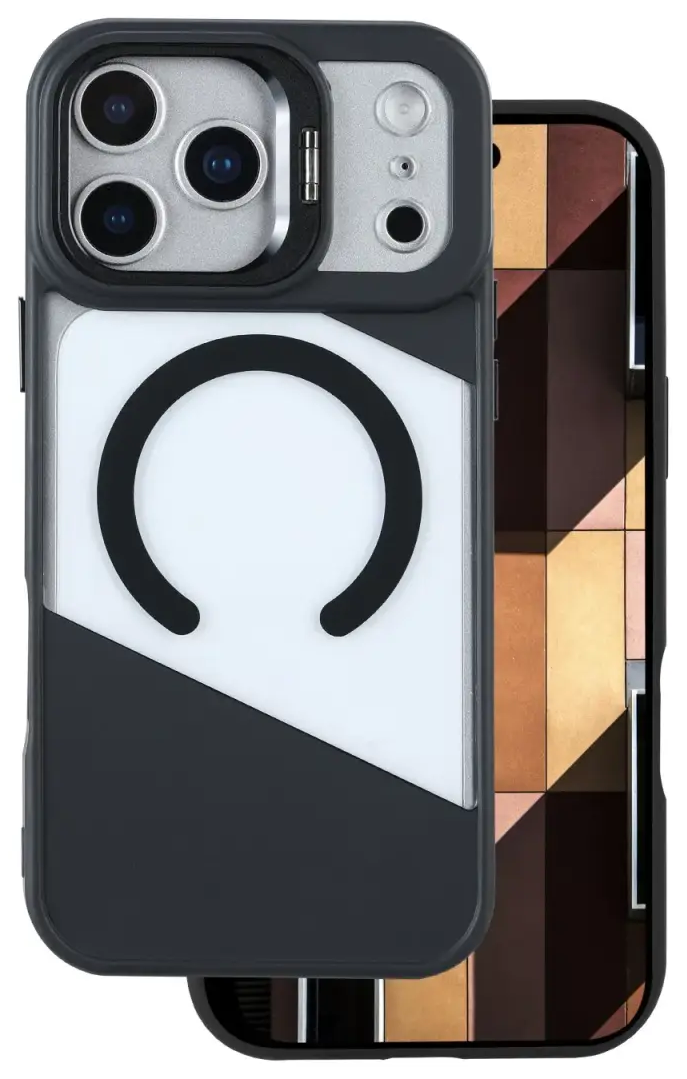 Fusion Mag чехол с поддержкой MagSafe для телефона iPhone 17 Pro Max чёрный