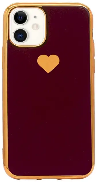 Fusion Heart Case Силиконовый чехол для Apple iPhone 11 Pro Красный