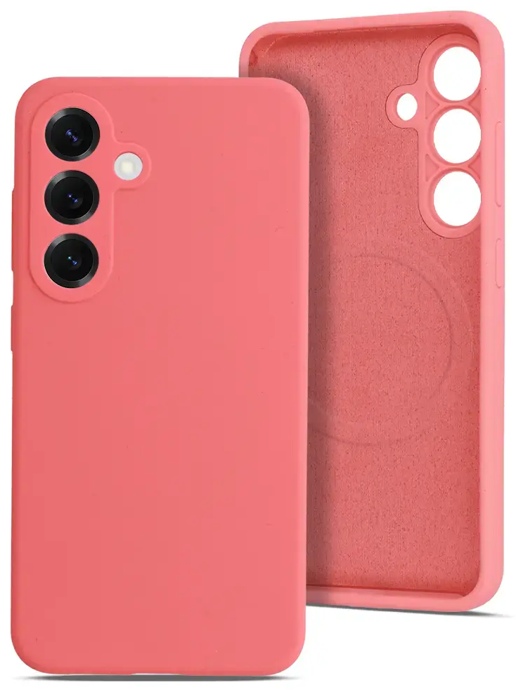 MagColor Pure Case for Samsung Galaxy S25 Edge red