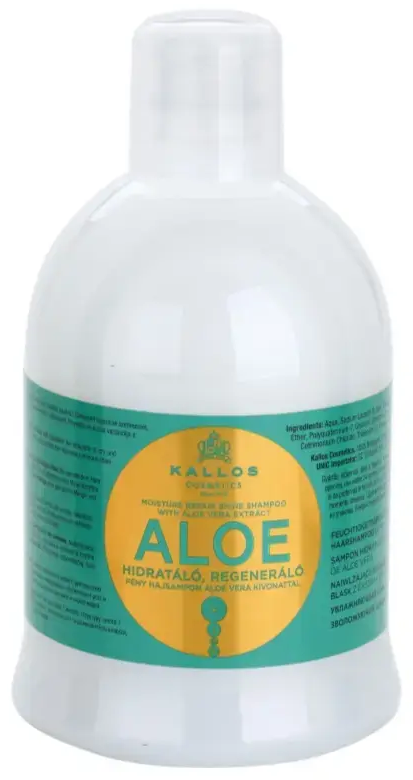 Kallos Aloe Vera Shine Repair Shampoo - 1000 Ml