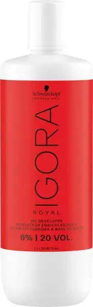 Schwarzkopf Professional Igora Royal Oil Developer 6% - 1000 Ml