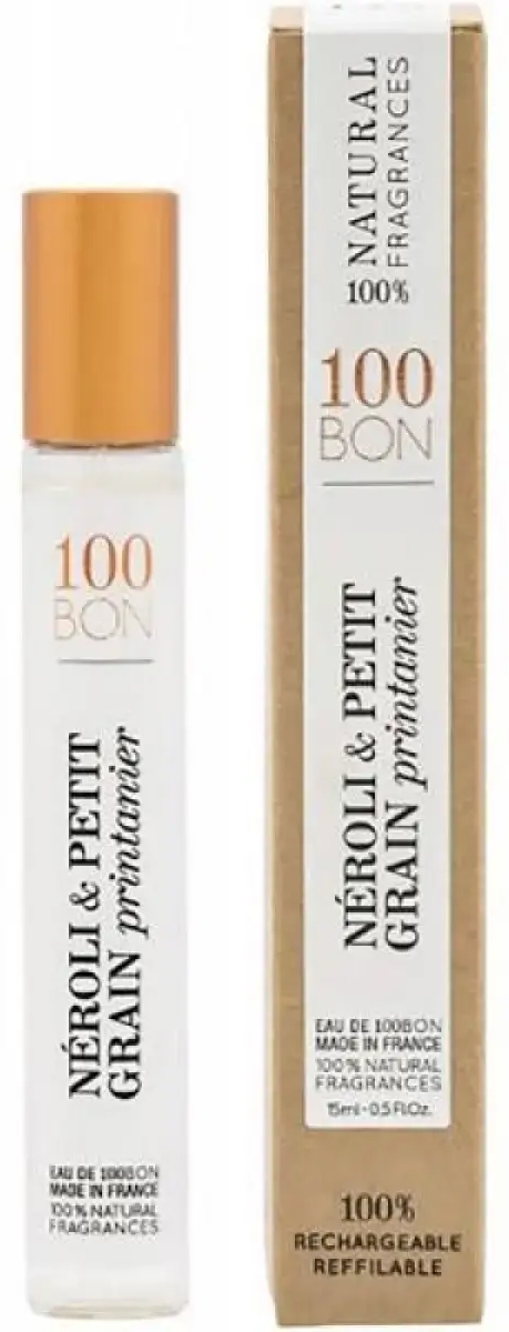 100 Bon, Neroli & Petit Grain Printanier, Eau De Parfum, Unisex, 15 ml *Miniature