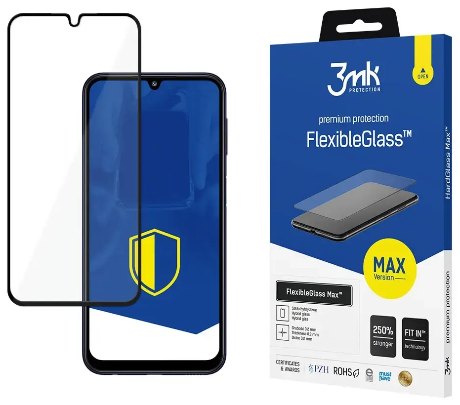 3MK FlexibleGlass Max™ tempered glass for phone Samsung Galaxy M34 5G