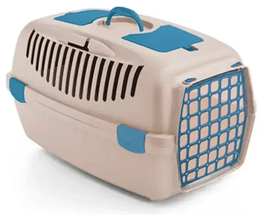Transpordipuur Gulliver 3 plastuksega 61x40x38cm valge travertiini värvi