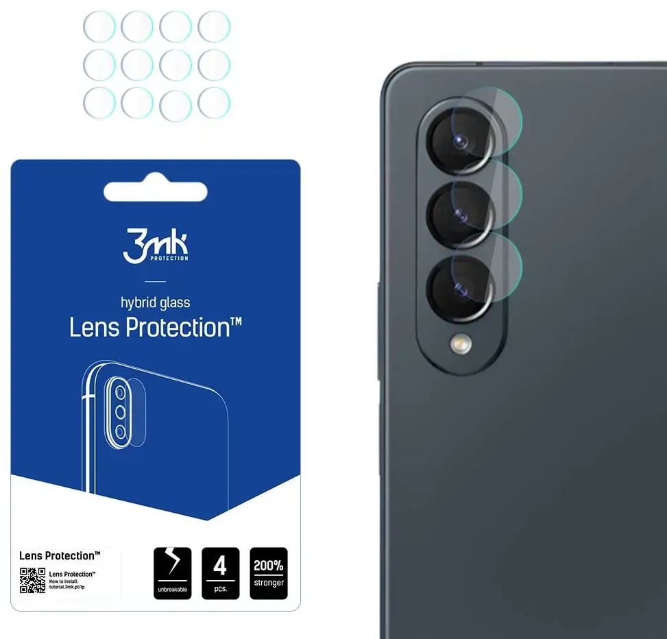 3mk Lens Protection Samsung Galaxy Z Fold4 (front)