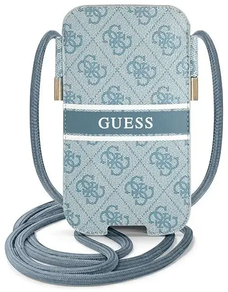 Guess Torebka GUPHL4GDBL 6,7" niebieski|blue hardcase 4G Stripe