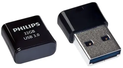 Philips USB 3.0 mälupulk Pico Edition (must) 32GB