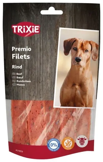 Gardums suņiem - Trixie PREMIO Filets, beef, 80 g