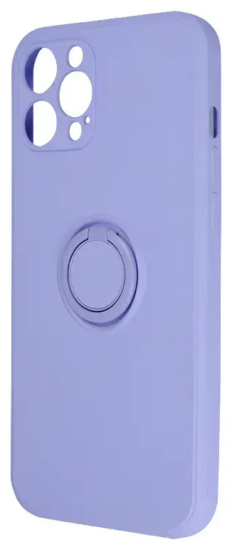 Finger Grip phone case with stand for iPhone 16 Plus purple
